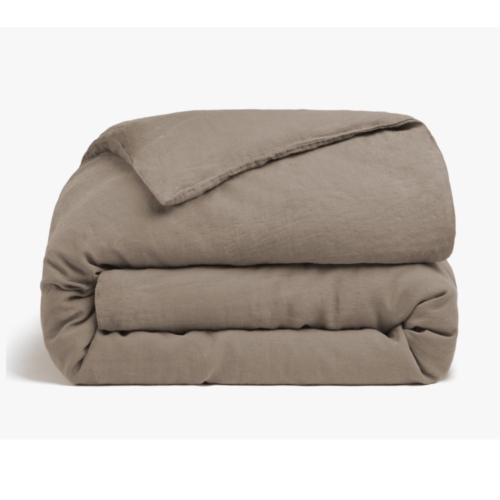 Brand New Parachute Home Linen Duvet Cover - Fawn, Full/Queen
